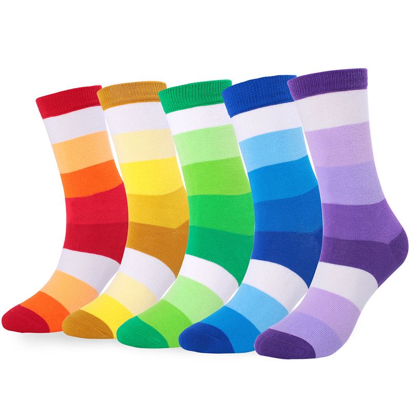 Argyle barevné bavlněné novinky Happy Socks